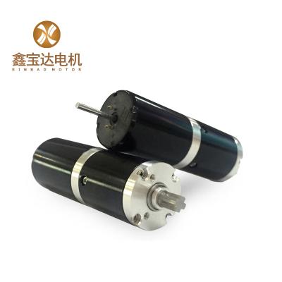 China 22mm Totally Enclosed Gear Motor Low Noise Use For Robot Replace Maxon Gear DC 12V Motor for sale