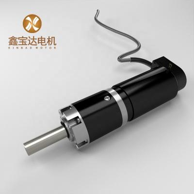 China Totally enclosed 4070 model planetary gearghead and encoder 24v coreless servo motor for sale