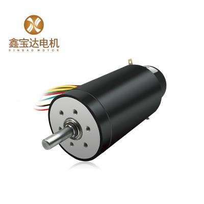 China 40mm Control High Torque Totally Enclosed Servo Motor 48V Replace Swiss Maxon Brush DC Motor for sale