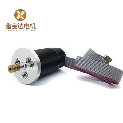 China Totally Enclosed Totally Attached 22mm High Control High Efficiency DC Coreless Motor 12 Volt Coreless Precise Robot Arm Shenzhen for sale