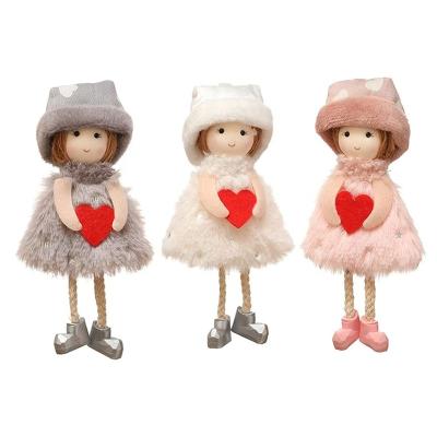 China Christmas Tree Ornaments Christmas Angel Doll Christmas Tree Hanging Ornaments Angel Doll Pendants Christmas Decoration for sale