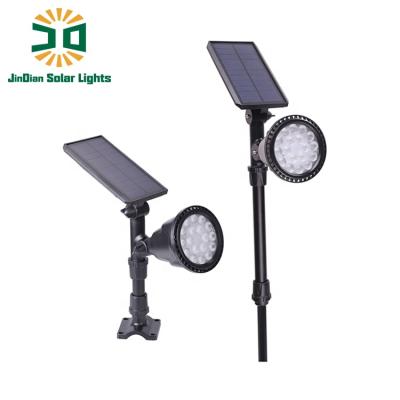 China Garden JD Waterproof ABS Garden IP65 SMD 2.5W LED Solar Lamp Outdoor Garden for sale