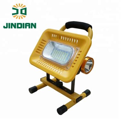 China Garden JD Rechargeable High Lumen Outdoor Waterproof IP65 3W Smd 6500k Portable Camping Led Working Flood Light for sale