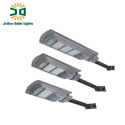 China ROAD JD Factory Price IP65 30W 60W 90W 80w Factory Price Integrated Solar Street Light for sale