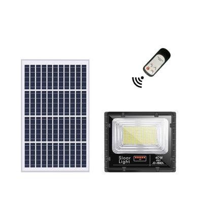 China JD solar outdoor factory direct sales led flood light solar flood light with remote control for sale