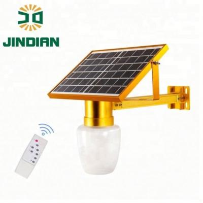 China Modern Garden Jindian Style Wall Light 10W Solar Light For Garden Solar Lighting Kit for sale