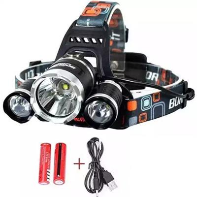 China Wholesale Portable Adjustable Ignition Angle Powerful Waterproof Emergency Lights USB Rechargeable Buzz Head Lamp Four Modes Led Torch Headlight for sale