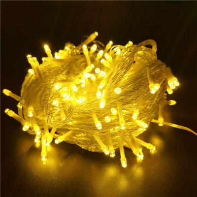 China 100 LED Outdoor Fairy Lights String Christmas Light Holiday Lights 10m 220V 110V Christmas Xmas Wedding Party Decorations for sale