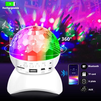 China Built-in LED Speaker Star Night Light Music Player LED Projector Light Gift Atmosphere Holiday Party for sale