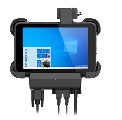 China Waterproof Wall Mounted Android Industrial Rugged Waterproof OS Tablet PC With NFC Reader MT8100 for sale