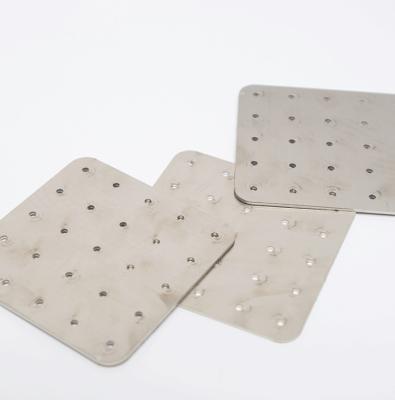 China Zinc OEM Factory Precision Customs Service Fabrication Bending Laser Cutting Stamping Sheet Metal Parts for sale