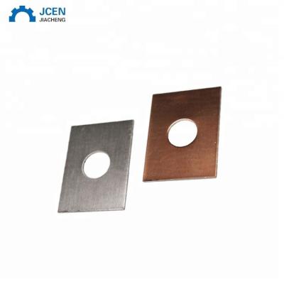 China Zinc Custom Aluminum Copper Bimetallic Gaskets And Plates M3 M4 M5 M6 M8 Butt Washer for sale