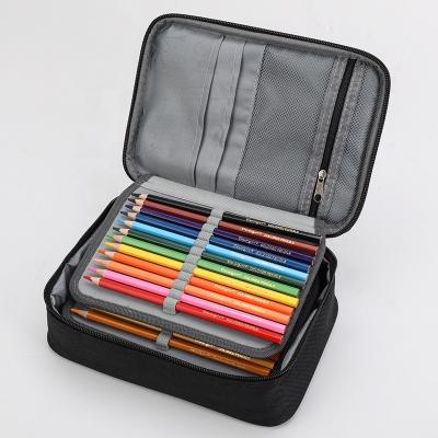 China Soft Poplar Wood Daubigny 2021 New Launch High Quality 72pcs Colored Pencil Set With Canvas Bag FSC Soft Poplar Core Wood Color Pencil for sale