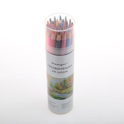 China Designer Paint Triangle Wholesale 12 or 24 Color Pencil Set For Painting for sale