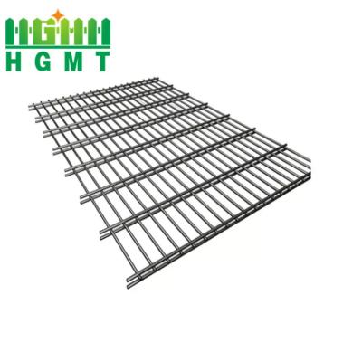 China Metall2d Doppelstangen-bilaterales Draht-Mesh Fence Panels Galvanized Welded-Pulver beschichtet zu verkaufen