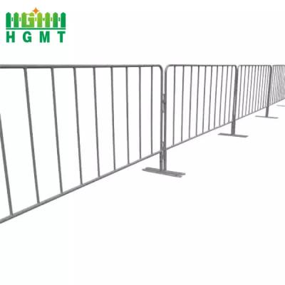 China French Style Metal Crowd Control Barriers Bike Rack Barricade Hot Dip Galvanized for sale