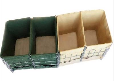 China 100*100mm Hesco Barrier Blast Wall for sale