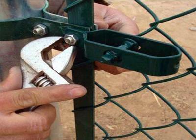 China Simple System 3.0mm Metal Chain Link Fencing With Fittings for sale