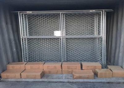 China Galvanisierter 6ft*12ft Kettenglied vorübergehender fechtender entfernbarer Temp-Kettenglied-Zaun zu verkaufen