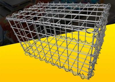 China Galvanized Stone Filled Gabion Baskets 2x1x1 welded gabion box for sale