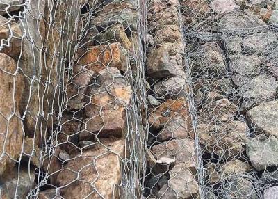 China Anti Corrosion Hexagonal Gabion Mesh Gabion Baskets 2mx1mx1m for sale