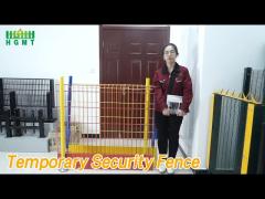 Edge Protection Temporary Security Fence Easily Assembled For Building