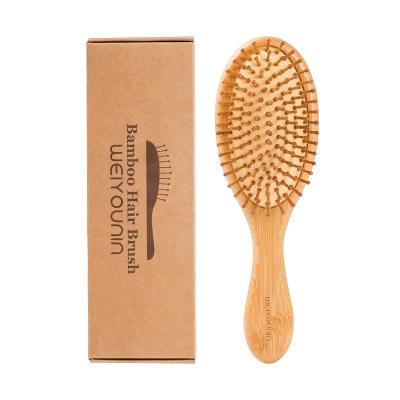 China Luxury Scalp Massager Massage Function Hair Detangling Brush With Logo For Women Curly Hair Wig Straight Hair Comb Round Brushes for sale