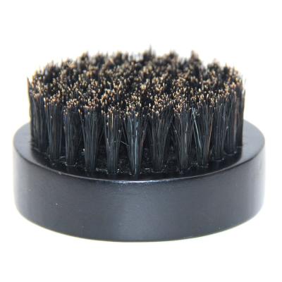 China Wooden Facial Shaving Brush Black Boar Bristle Brush Beard Cleaning Brush For Men Shenzhen for sale