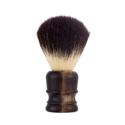 China Shaving Brush Facial Cleaning Brush Nylon Hair With Resin Handle Men's Shaving Brush for sale