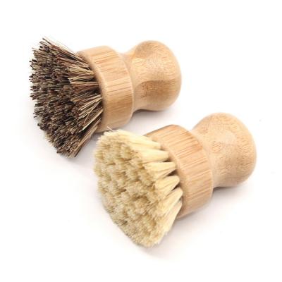 China Sustainable Bamboo Washing Brush Wooden Cleaning Brush Dish Cleaning Kitchen Dish Brush for sale