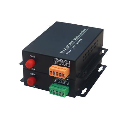 China Auto Control System Optical Modem RS485 to Fiber RS422 Converter to Fiber to Fiber Serial Port for Industrial Auto Control Access for sale