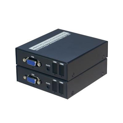 China Multimedia Transmission VGA Supplement Over Video-Audio Fiber VGA Converter to Media Optical Fiber Converter for DVR/NVR and PC Support 1080p/1080i for sale