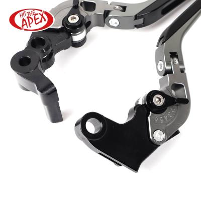 China CNC 6061 Billet Aluminum For SUZUKI GSR600 GSXR 600 2006 2007 2008 2009 2010 Motorcycles Folding CNC Extendable Adjustable Aluminum Brake Levers for sale