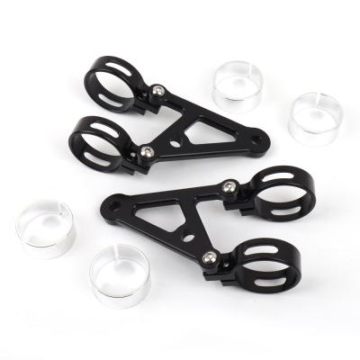 China Alloy 6061 high quality CNC 37mm billet aluminum headlight frames fork cafe runner for sale