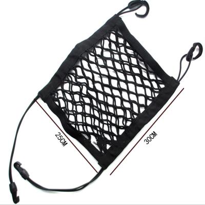 China Fancy Hot - Selling Car Front Seat Three Layers Storage Bag Elastic Thick Storage Net for sale