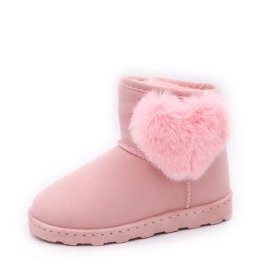 China Winter Waterproof Children Snow Boots Lovely Thick Waterproof Warm Boots for sale