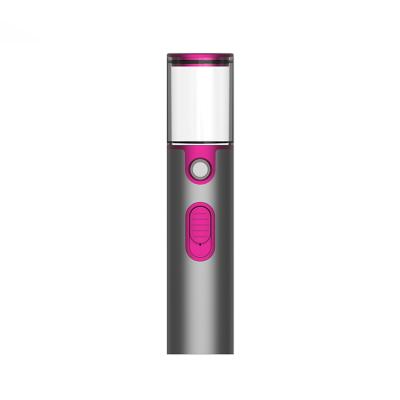 China Mini SPA Water Spray Mist Sprayer Nano Facial Nano Facial Sprayer USB Rechargeable Mini Beauty Device-Purple for sale