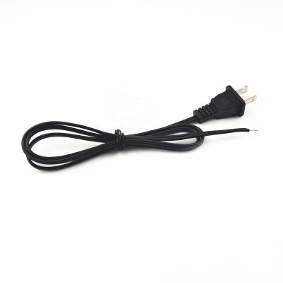 China American standard home appliance two-core plug power cord tail with tin SPT-2 American standard power cord for sale