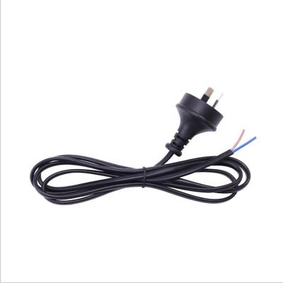 China Australian Home Appliance Plug Power Cord, Tail Paring, SAA 2pin Plug for sale