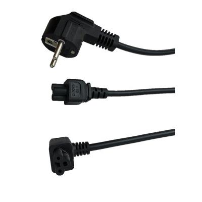 China Computer kc 3pin plug to QT1/C5, computer or rice cooker and other household appliances connection line, kc certified power cord for sale