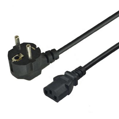 China COMPUTER kc 3pin plug to QT3/C13, computer or rice cooker and other household appliances connection line, kc certified power cord for sale