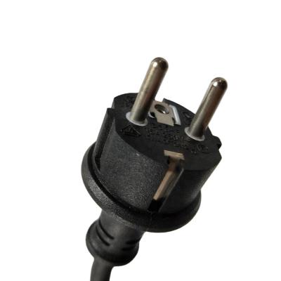 China European Home Appliance VDE Standard 3 Cores Directly Insert Plug AC Electric Power Cord for sale