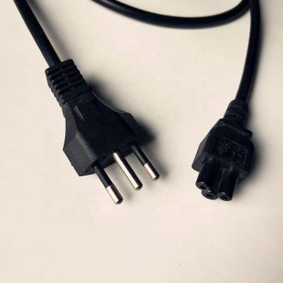 China Home Appliance 3 Pin Brazil UC Plug Approved Computer Mickey Mouse Power Cord for sale