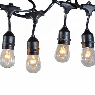 China Garden Factory Price String Lights Weatherproof Commercial Light Garden Rope Lights for sale