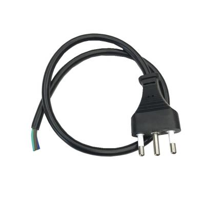 China Home Appliance 16A 250V IMQ Italy 3 Pin Power Cord With Plug for sale