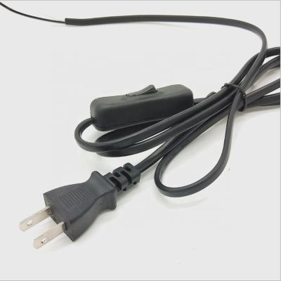 China Household Japanese Appliance 2pin Plug Power Cord, 303/304 Switch Power Cord, PSE Certified Desk Lamp Switch Power Cord for sale