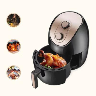 China 2021 3.8L 1350W Automatic Digital Touch Screen Air Fryer Food Grade Healthy Oil Free Professional Deep Fryer for sale