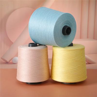 China Soft Hand Durability In-stock Anti-Static Supply Recycled 28NE/2 Gold Core Spun Wire for sale