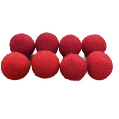 China Home Wholesale Eco Friendly Organic Wool Dryer Festival Decoration Washing Balls for Drying Clothes for sale