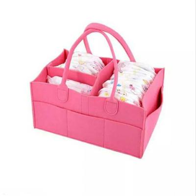 China Foldable Household Laundry Felt Bags Fold Up Storage Bag for sale